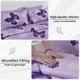 thumbnail image 4 of Bed In A Bag Full queen Size 8 Piezas Con Forma De Mariposa Morada, 4 of 7