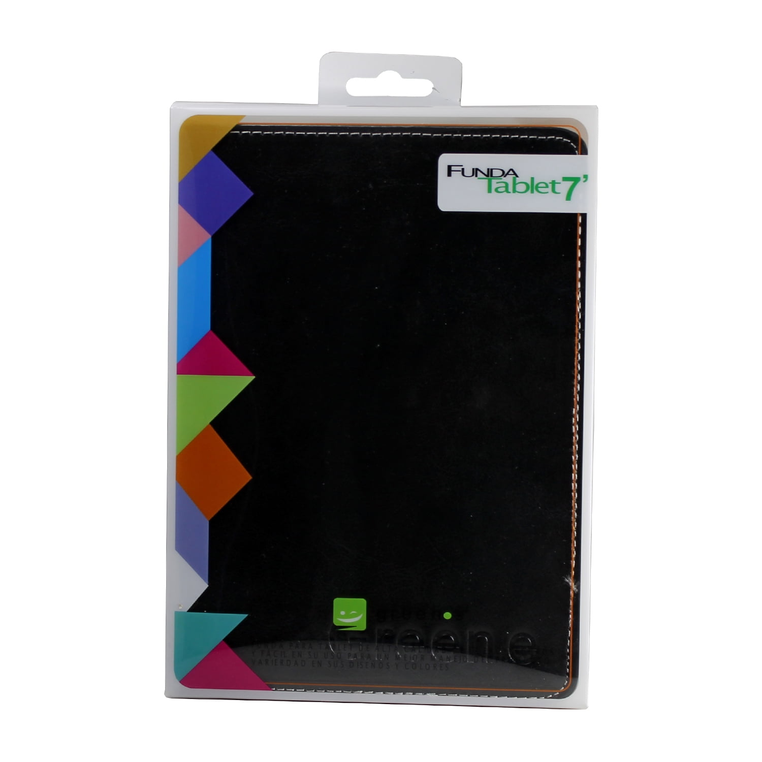 Green E - Funda Tablet 7" Ecocuero Negra