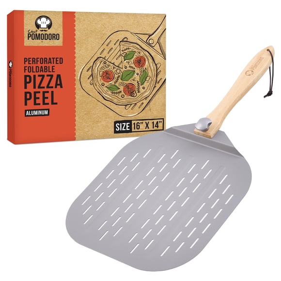Pala de pizza Chef Pomodoro de aluminio plegable 41 cm