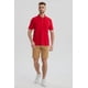 thumbnail image 4 of Polera Hombre Pique Básica Lisa Rojo - lll, 4 of 4