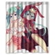 thumbnail image 1 of Cortina de ducha Hatsune Miku, juego de cortinas de baño con ganchos, tamaño 60 x 72 pulgadas, 1 of 3