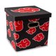thumbnail image 2 of Cubo de almacenamiento Ukonic Naruto Shippuden Akatsuki de 33 cm de tela, 2 of 8