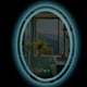 thumbnail image 2 of Espejo Led 80x60cm Ovalado 2 botones, 2 of 3