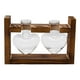 thumbnail image 3 of Jarrón Hidropónico, Macetero De Mesa, Jarrón De Cristal Para Estantería, Sala De Estar, Oficina, 2 Jarrones De Cristal, 3 of 5