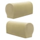 thumbnail image 4 of 1 Par De Fundas Protectoras Para Reposabrazos De Sofá Y Muebles A Cuadros De Franela, Color Beige, 4 of 4