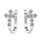 thumbnail image 1 of Aretes de Aro de Moissanita para Mujer 0.72cttw Color D Claridad VVS1 Corte Redondo Aretes de Diamante Aro Aretes de Moissanita de Plata Esterlina 925 para Mujer, 1 of 7