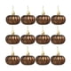 thumbnail image 5 of 12 Piezas De Calabaza Colgante De Halloween Para árbol De Cosecha De Acción De Gracias Decoración Del Hogar Marrón, 5 of 5
