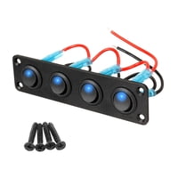 Ioensy - Panel De Interruptores Basculantes Para Control De Palanca Basculante Marino Panel De Interruptores De Botón D