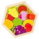 thumbnail image 5 of Rompecabezas De Madera Clasificación De Bloques De Apilamiento Juguete Educativo Fruta, 5 of 5