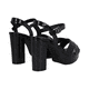 thumbnail image 3 of SANDALIAS DE FIESTA POLICE NEGRO MUJER SS24PO104 - Talla 35, 3 of 5