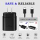 thumbnail image 3 of Cargador USB-C GUUSMART de 25 W con 2 cargadores y 2 cables, 3 of 3