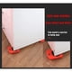 thumbnail image 4 of Kit para mover muebles pesados sin esfuerzo, kit para mover muebles, elevador de muebles con ruedas, revestimiento antideslizante, ruedas para muebles de hasta 150 kg, sistema de movimiento y elevació, 4 of 5