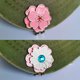 thumbnail image 3 of Marcadores de Golf Eshan - Set de 2 piezas con flores magnéticas, 3 of 6