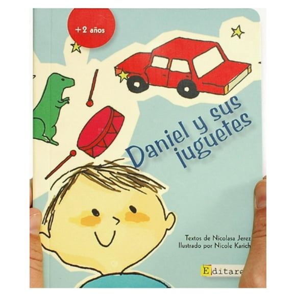 Daniel y sus juguetes blanco
