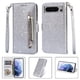 thumbnail image 3 of Funda para FOXDOCK Elegante funda Google Pixel 8 Glitter con cremallera-Ideal para el uso diario, 3 of 5