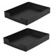 thumbnail image 1 of Bandeja de cartas RHONZHAO pack de 2, negra, tamaño A4, 1 of 7