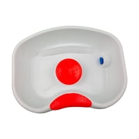 Ioensy - Lavabo De Champú Para Cabecera, Bañera Reutilizable Para Lavado A Contracorriente Para Dormitorio, Cabecera, Abuela, Color Blanco