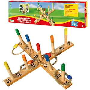 Genérico - Juego Lanzar Anillos Madera