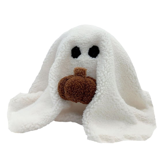 Spectre Pillow 3D Lindo Adorno Espectro De Peluche Suave Para El Festival Del Sofá Con Calabaza