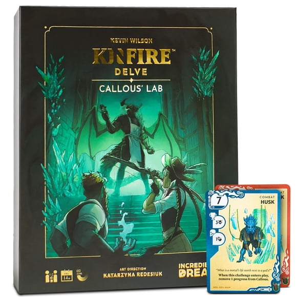 Juego de mesa Incredible Dream Kinfire Delve: Laboratorio de Callous