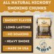thumbnail image 2 of Trozos de madera ahumada Mr. Bar-B-Q Hickory, totalmente natural, 1,6 kg, 2 of 5