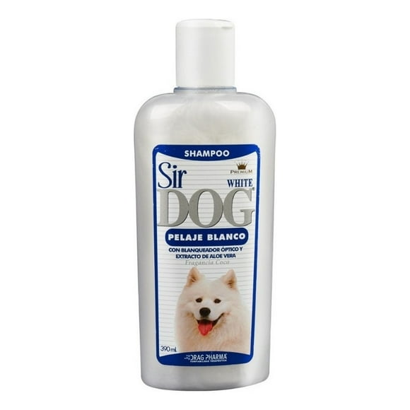 SHAMPOO PERRO WHITE 390ML SIR DOG.
