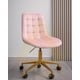 thumbnail image 3 of Silla De Escritorio Roma Gold - Rosa, 3 of 4