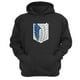 thumbnail image 1 of Polerón Canguro Attack On Titan Gris Oscuro Talla Xs Unisex, 1 of 3