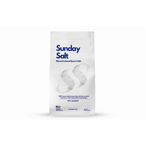 Sal de Epsom Sunday Salt 1,8 kg con OptiMSM