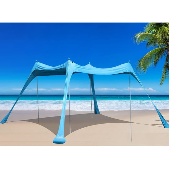 Carpa De Playa Con Toldo Familiar Botindo Para 6 A 8 Personas