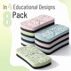 thumbnail image 2 of Borradores para pizarra blanca Mr. Pen – Pack de 8 colores surtidos, 2 of 8