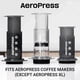 thumbnail image 2 of Filtros de café AeroPress, microfiltros de papel natural, 200 unidades, 2 of 6