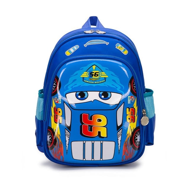 NEW Disney boys car Cartoon boys bag frozen School children kindergarten backpack boy book bag 1-6 years old