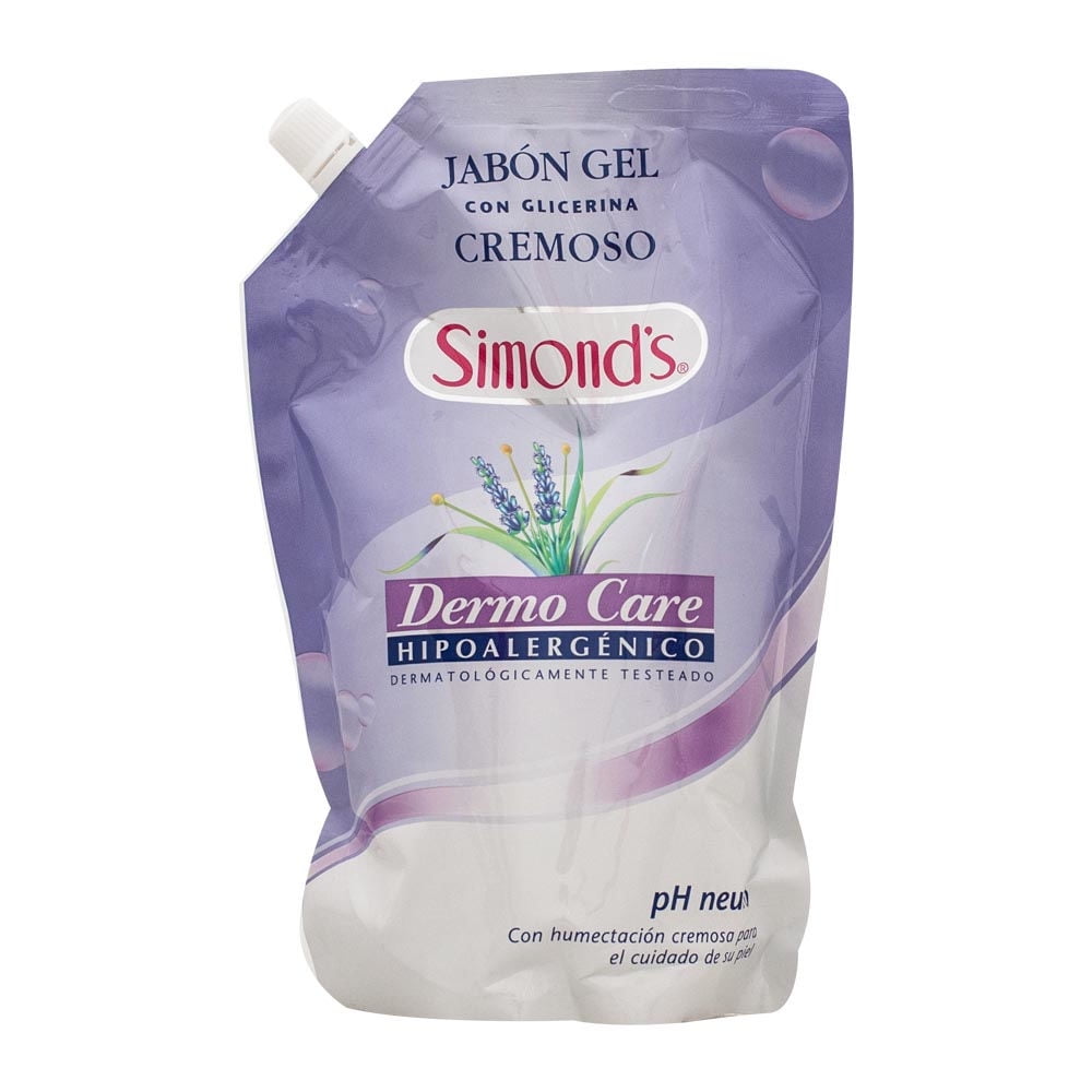 Simond’S - Jabón Gel Con Glicerina Cremoso Doypack