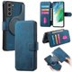 thumbnail image 1 of Funda Billetera Magnética para Samsung Galaxy S21 FE Soporte Tarjetas Desmontable Azul, 1 of 6