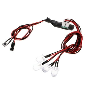 Genérico - Faros Led Rc 3.7V 5Mm Faros Ultra Brillantes Luz Led Para Rc Drift Car