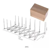 Genérico - Estante Extensible Platos Acero Inoxidable