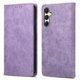 thumbnail image 2 of Funda tipo cartera con bloqueo RFID para Samsung Galaxy A16 Con tapa abatible, portatarjetas, cierre magnético, TPU y soporte Morado, 2 of 6