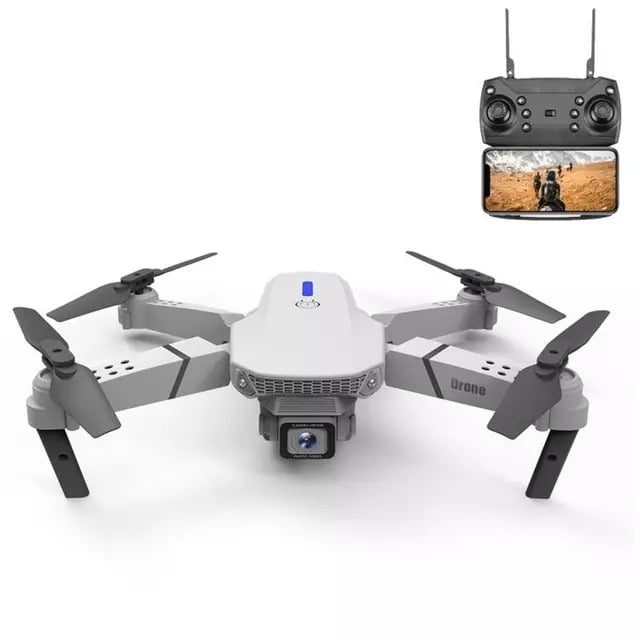 Multicompra - Drone 4k Una Cámara Con Control Remoto Y Estuche