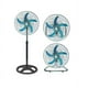 thumbnail image 2 of Pack X2 Ventilador Industrial Metal Alta 3 En 1 Piso Pared Pedesta, 2 of 3