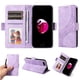 thumbnail image 5 of Carcasa FOXDOCK iPhone 7 Plus/8 Plus de cuero PU, diseño acolchado clásico, protección contra caídas y rayones, 5 of 5