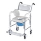 thumbnail image 1 of Baño Wc Portátil Con Ruedas Y Reposapies Incluye Balde 7002B, 1 of 3