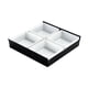 thumbnail image 4 of Bandeja De Servicio Dividida Con Frutos Secos, Ideal Para Fiestas, Hoteles Y Banquetes, 4 Compartimentos, 19,7 X 19 X 4,2 Cm., 4 of 5