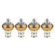 thumbnail image 5 of Tapas Decorativas Para Barra De Cortina, 28 Mm De Diámetro Interior. Estilo Dorado Brillante_1, 5 of 5