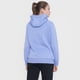thumbnail image 2 of Polerón Mujer Deportivo Zipper Celeste Corona, 2 of 5