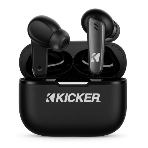 Audífonos Kicker Tw3 Inalámbricos Anc 25 H Batería Táctil