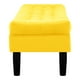 thumbnail image 3 of Banqueta Wood 2c Felpa 00 Amarillo, 3 of 4