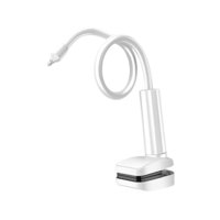 Bothyi - Soporte Flexible Con Clip Para Cámara, Brazo Largo, Para Estante, Interior Y Sala De Estar, 0,5 M, Blanco