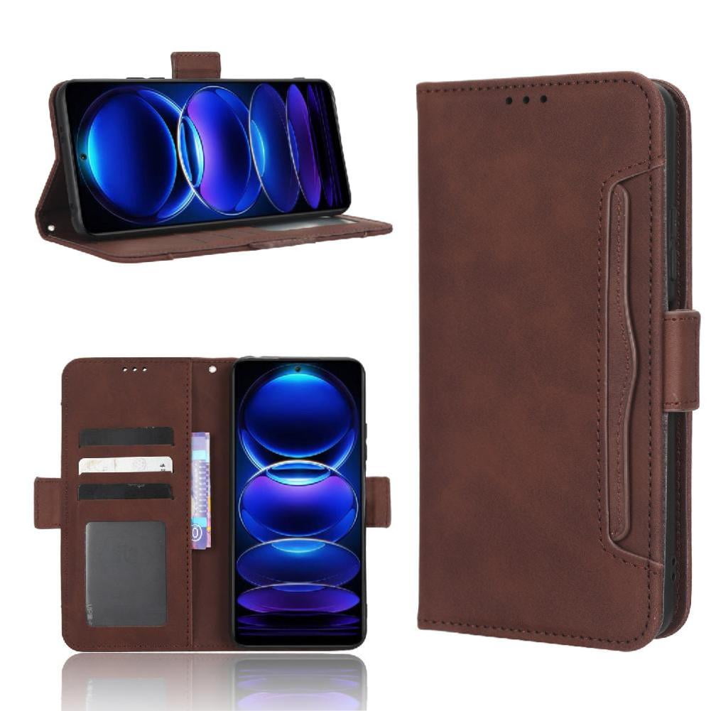 Foxdock - Funda Cartera Magnética Para Xiaomi Redmi 12 5g- Tarjetero Desmontable, Cuero Pu, Soporte