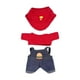 thumbnail image 3 of Ropa De Muñeca Con Sombrero, Vestido De Muñeca A La Moda Para Decoración De Muñeca Colgante De 17cm, 3 of 3